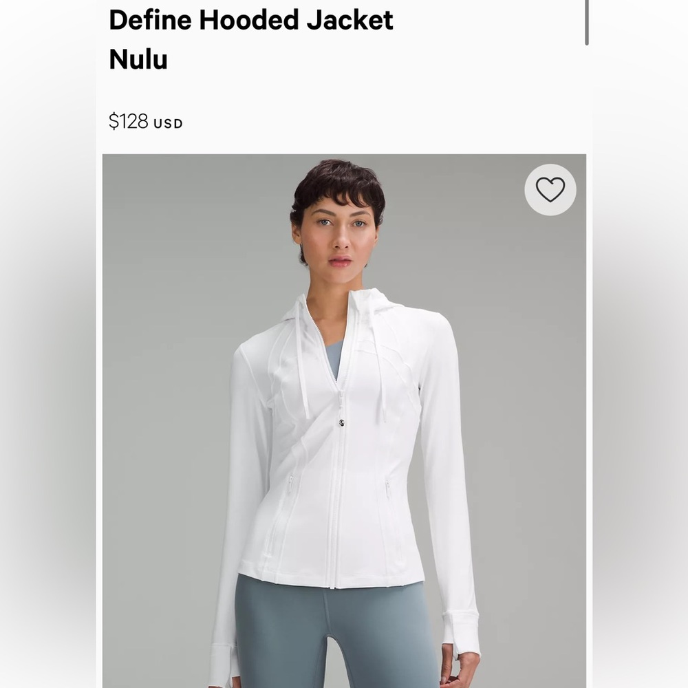 Lululemon Define Hooded Jacket Nulu